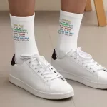 Funny Quote Socks - Cool Design Novelty Socks - Best Print Crew Socks