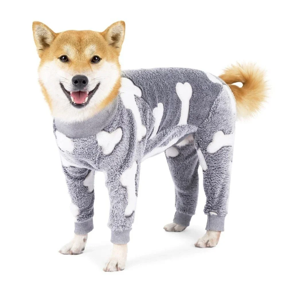 Warm Fleece Winter Dog Jumpsuit