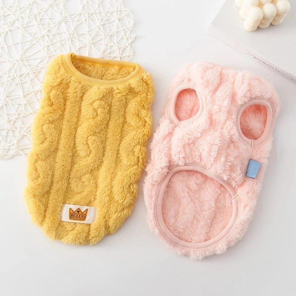 Double-Sided Fleece Winter Pet Sweater