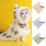 Sphynx Cat Sleeping Bag Cloak - Winter Warm Pet Mat Blanket for Cats