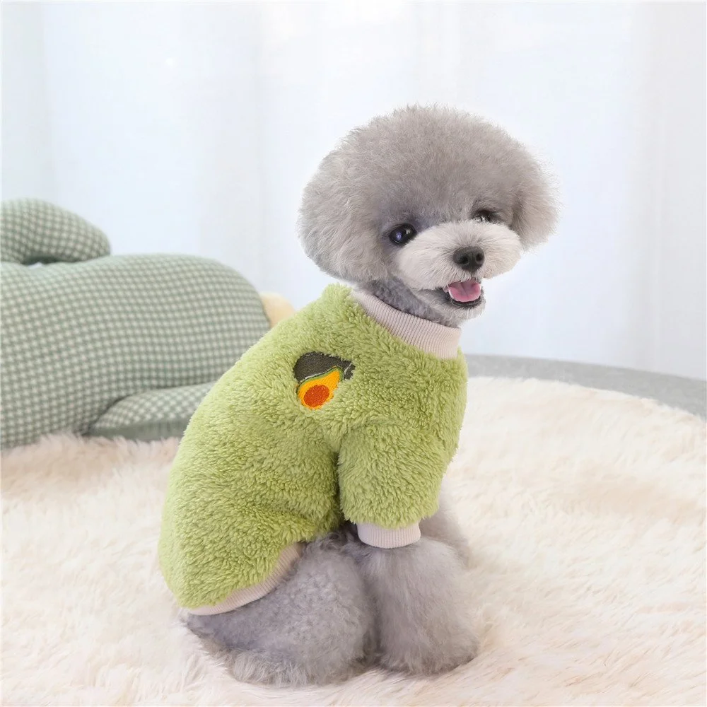Warm Plush Dog Vest