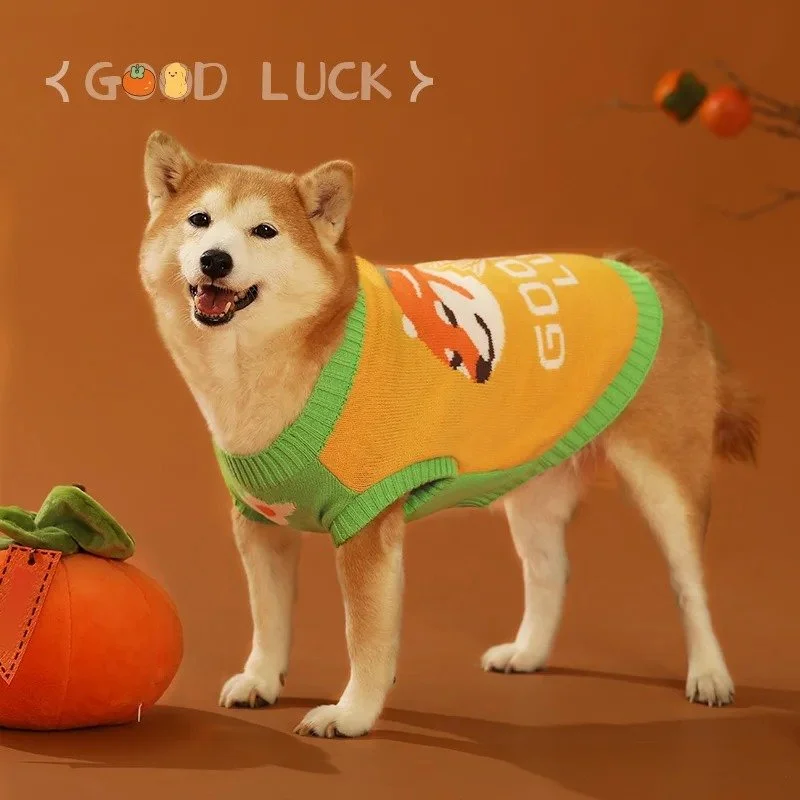 Cute Knitted Pet Sweater for Small and Medium Dogs