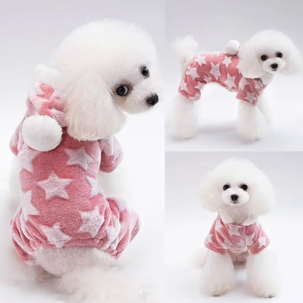 Soft Fleece Dog Clothes for Small and Medium Dogs