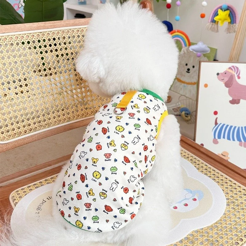 Cute Teddy Bear Vest for Small Dogs