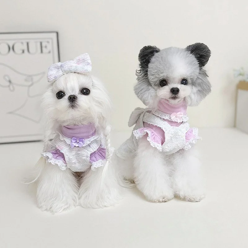 Cozy Dog Dress for Small Breeds