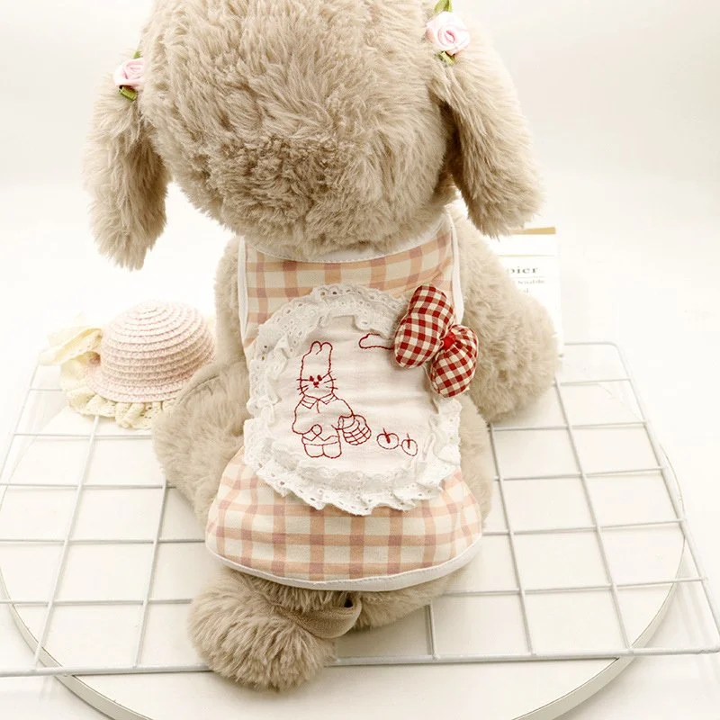 Checkered Vest for Small Dogs
