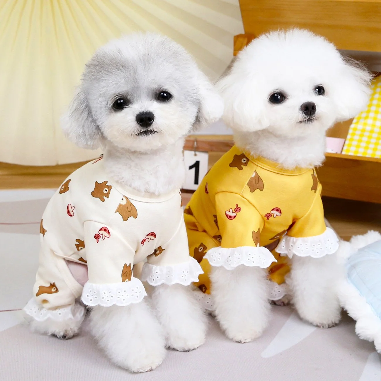 Cute Teddy Bear Dog Pajamas