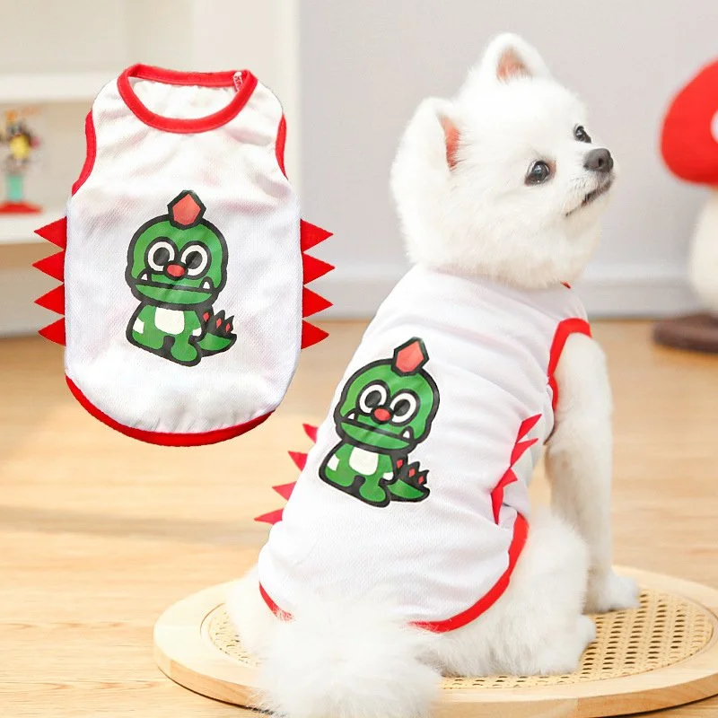 Summer Dog Sweatshirt & Fast-Dry Soft Vest for Small & Medium Dogs XS-2XL