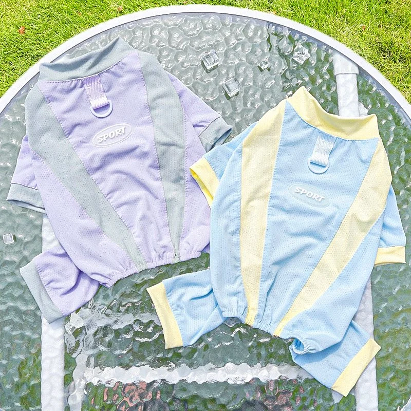Summer Mesh Breathable Dog Pajamas
