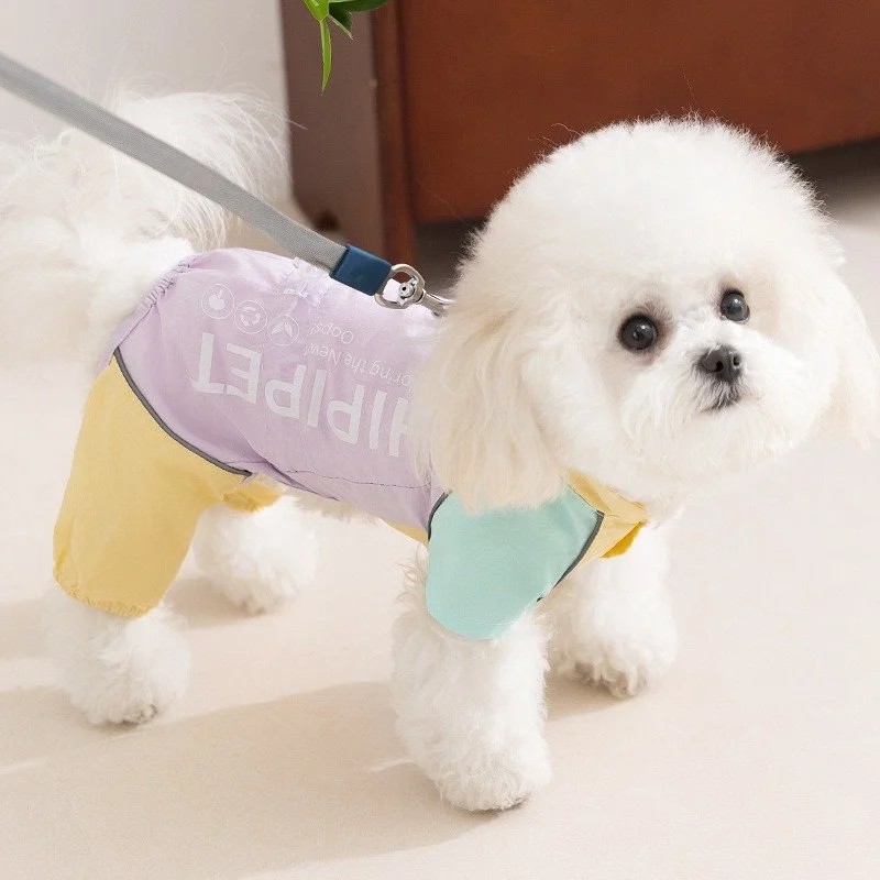 Color-Block Dog Windbreaker