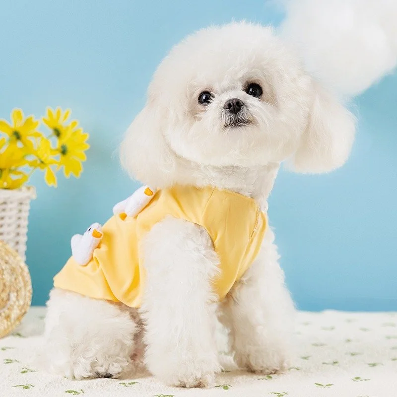Cute Yellow Duck Dog Vest