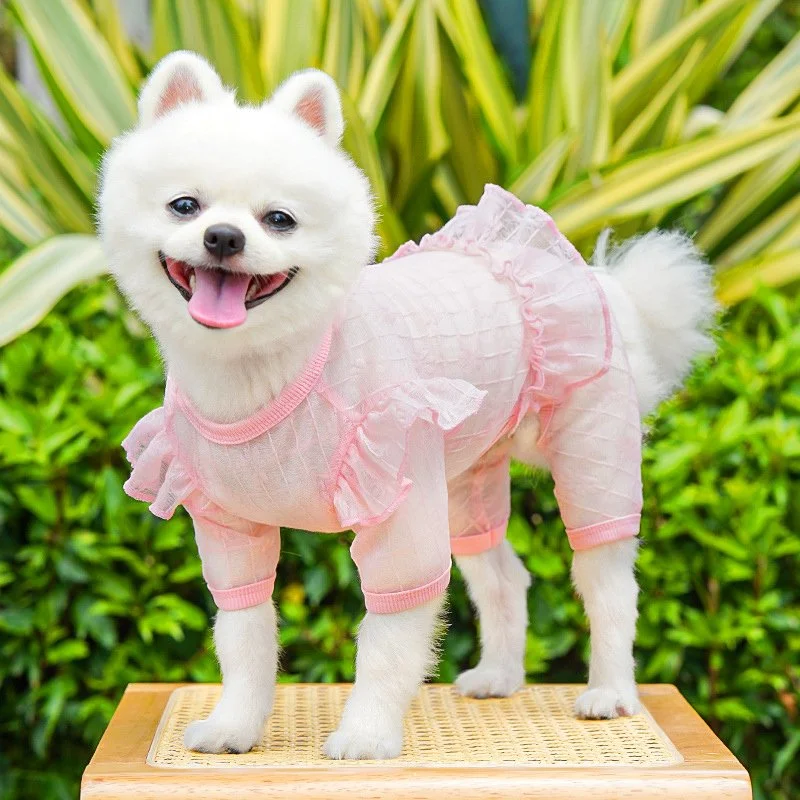 Breathable Summer Jumpsuit for Small & Medium Dogs