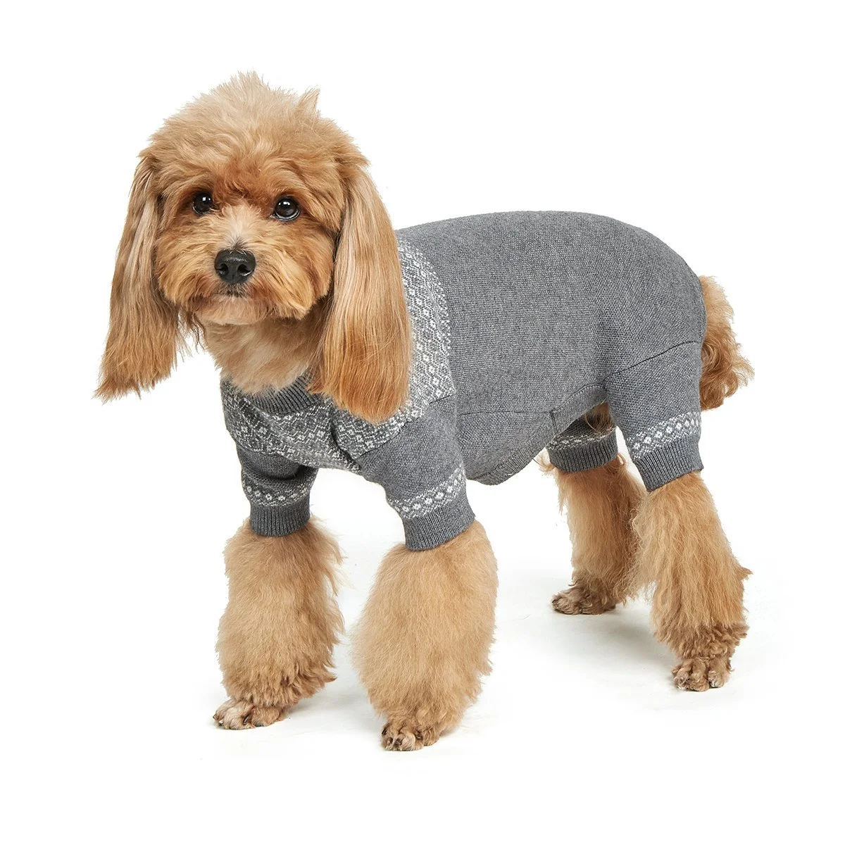 Warm Knit Dog Sweater for Small Dogs Pullover Jumper