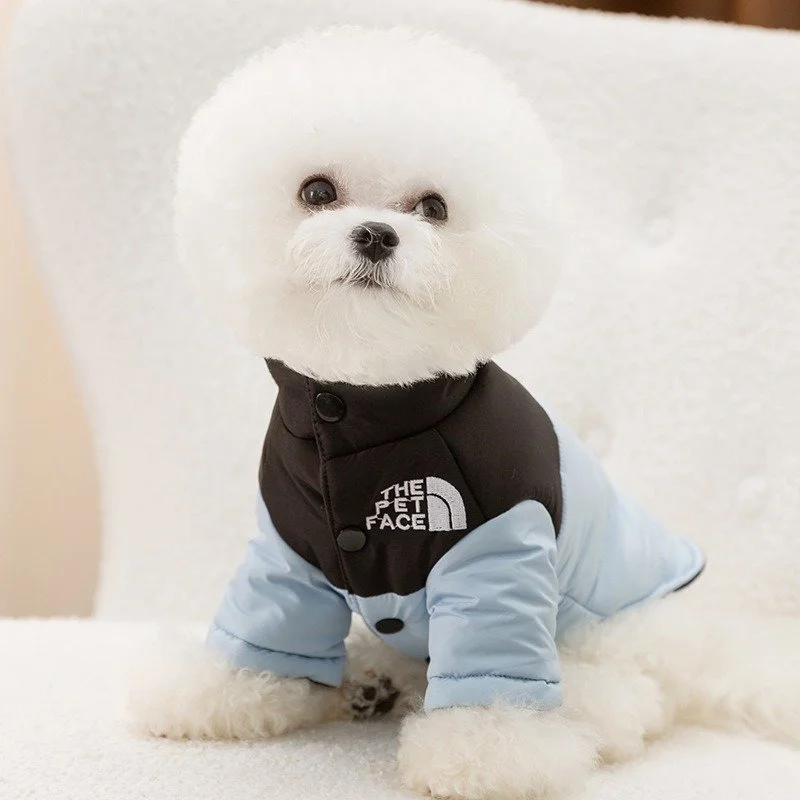 Warm Dog Coat – Soft Cotton Padded Jacket for Small Dogs