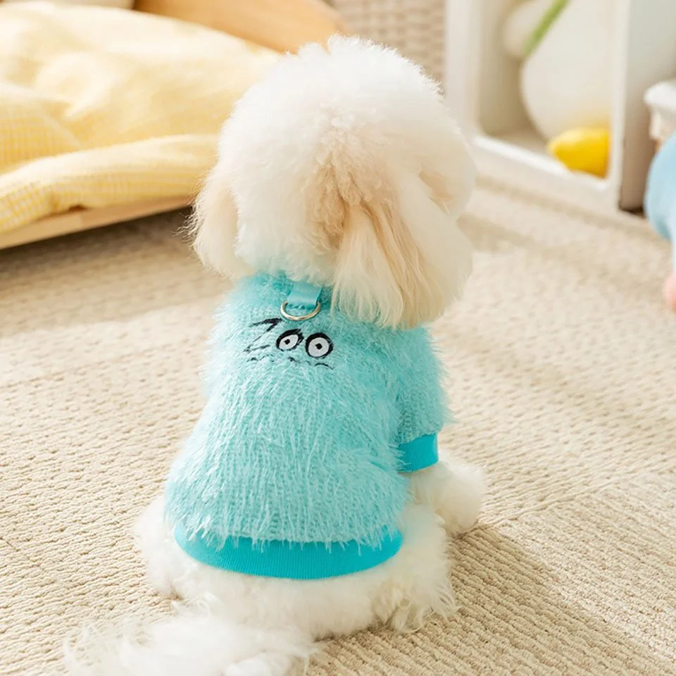 Warm Plush Puppy Sweatshirt