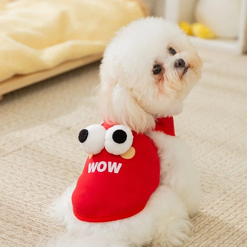 Cute Puppy Big Eyes Fall Hoodie