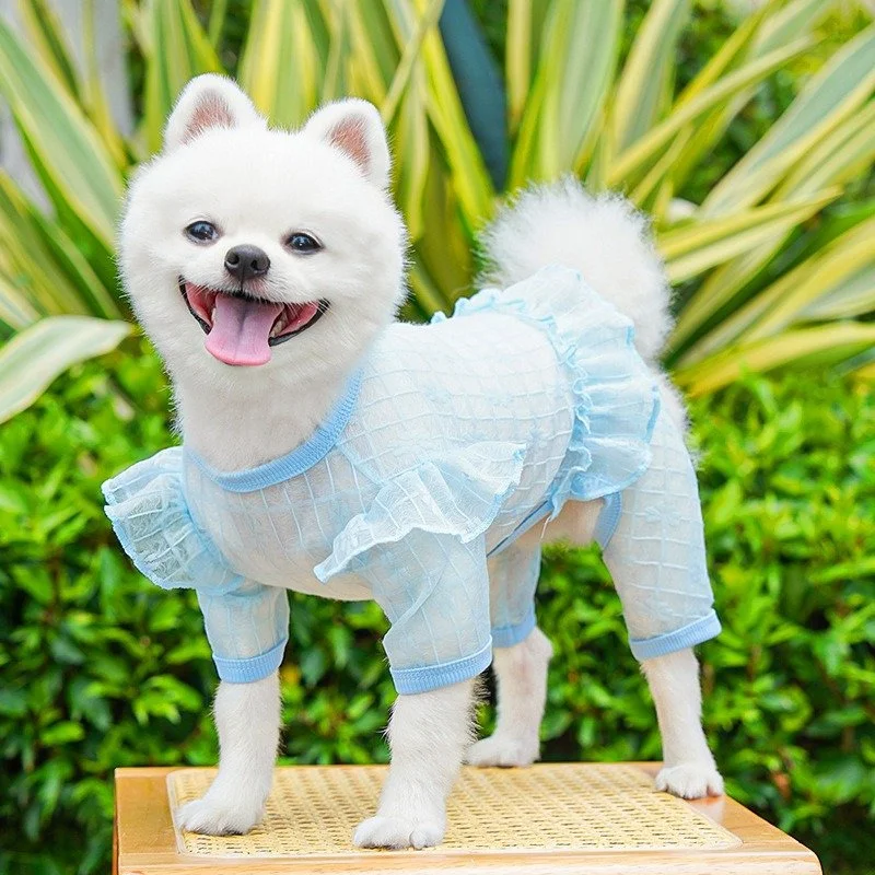 Pink Plaid Puppy Pajamas