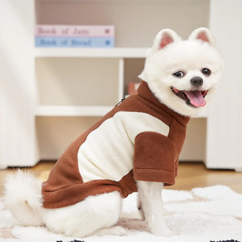 Cozy Winter Fleece Dog Hoodie