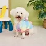 Cozy Fleece Unicorn Dog Hoodie – Warm Plush Pet Outfit