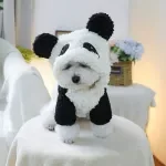 Cozy Panda Dog Hoodie – Warm Jacket with Hood for Small & Medium Dogs