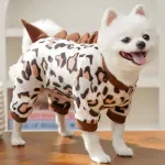 Fleece Dinosaur Dog Jumpsuit