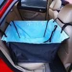 Deluxe Waterproof Dog Car Seat Cover & Hammock with Safety Belt