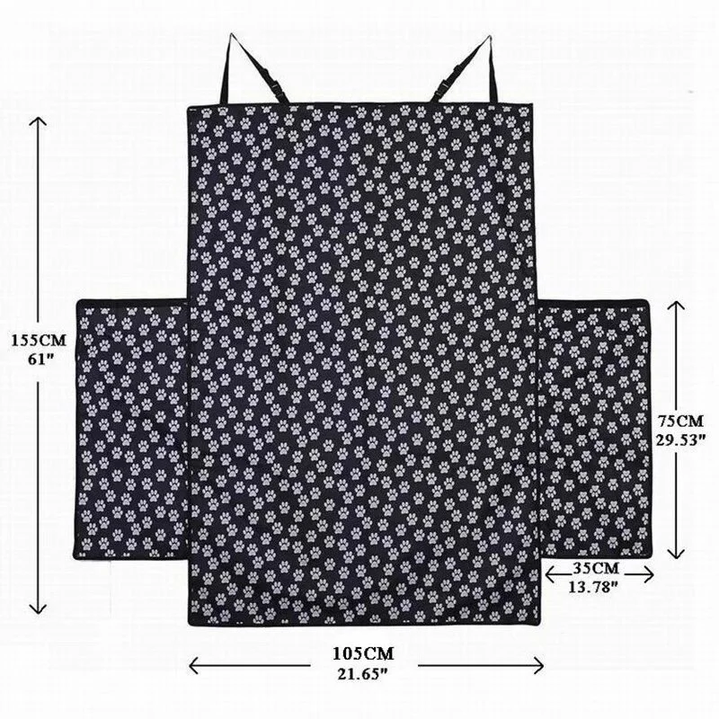 Universal Pet Car Seat Cover & Trunk Protector for Dogs and Cats