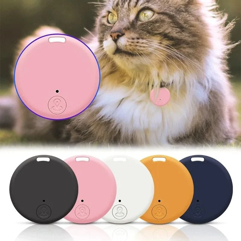 Compact Bluetooth 5.0 GPS Tracker - Smart Anti-Lost Device for Pets, Kids, and Valuables