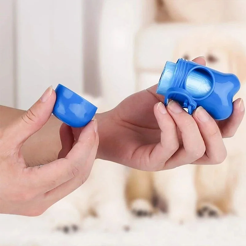 Eco-Friendly Dog Poop Bags with Dispenser