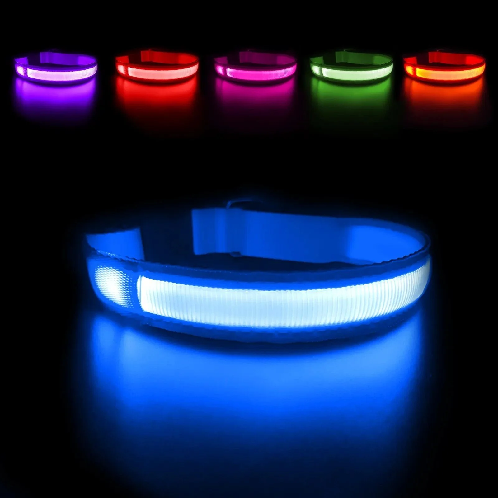 LED Safety Dog Collar