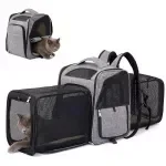 Expandable Cat and Small Dog Carrier Backpack
