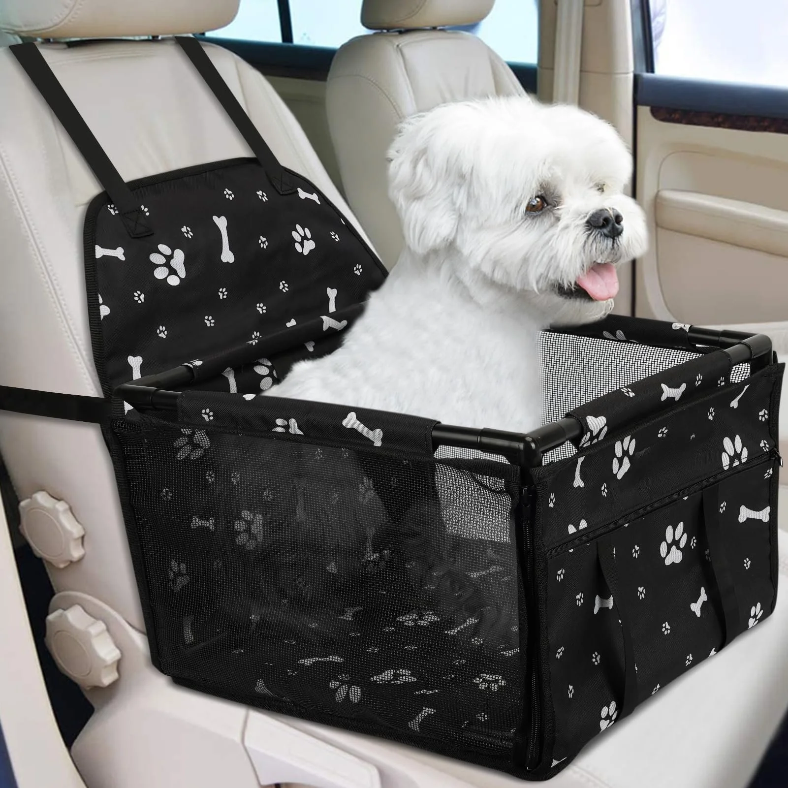Waterproof Folding Dog Car Seat Cover Hammock for Pets