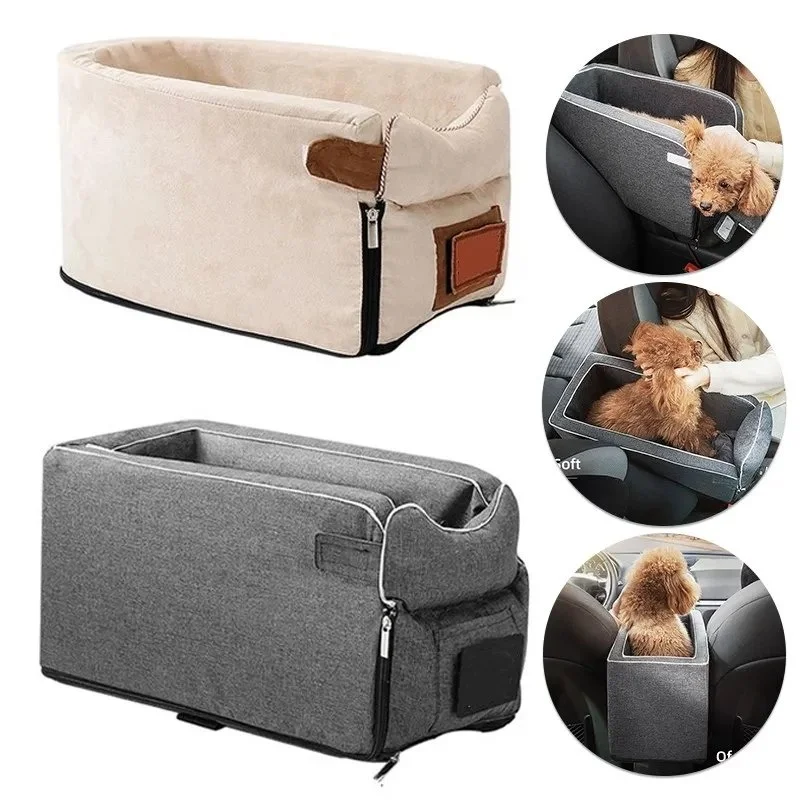 Portable Dog Car Seat Bed & Carrier
