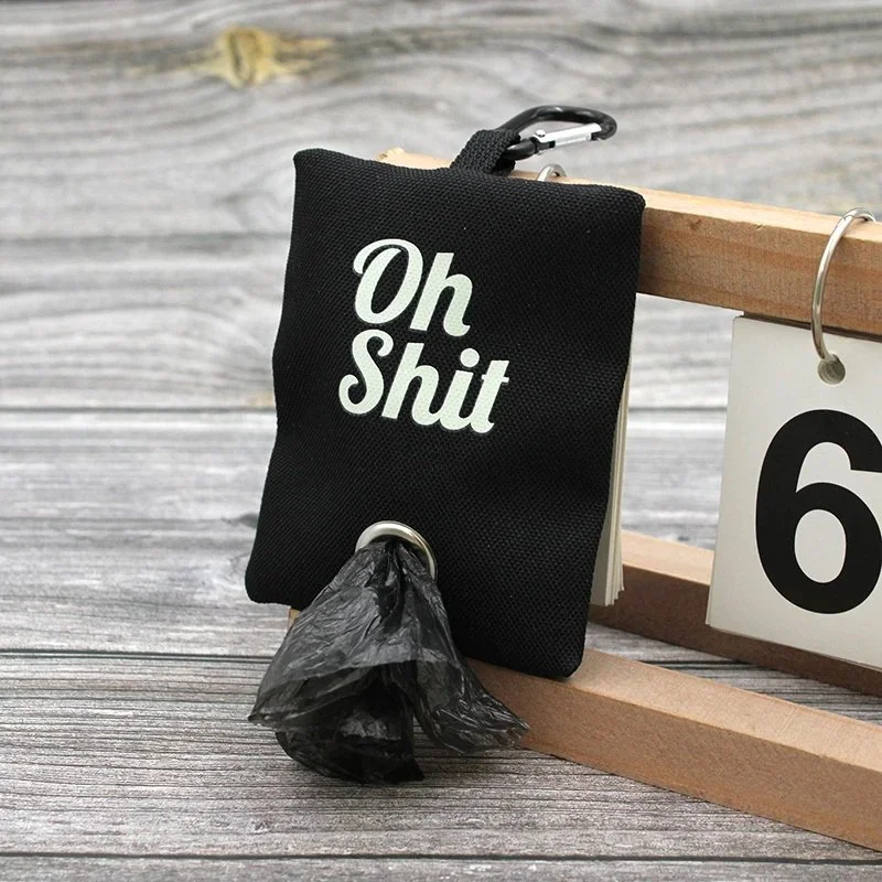 Canvas Poop Bag Dispenser