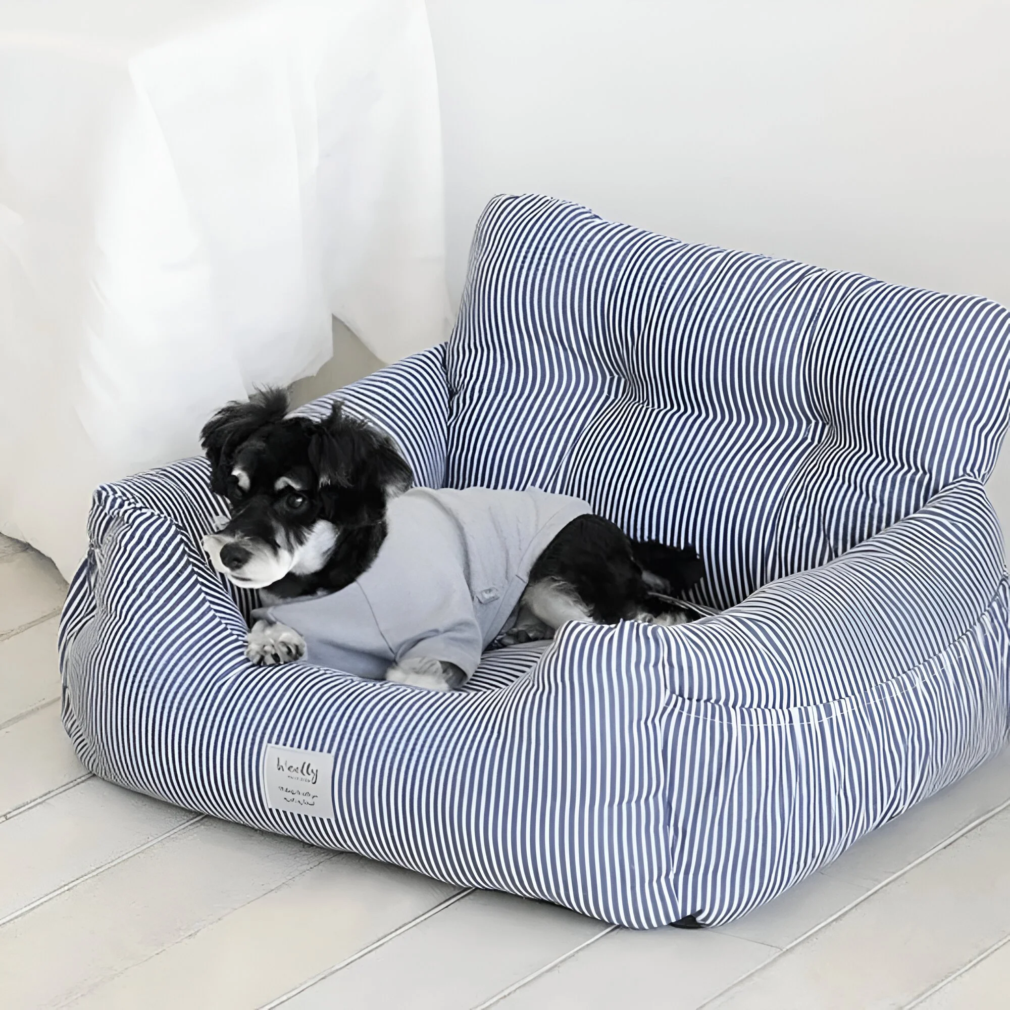 2-in-1 Folding Dog Carrier and Car Seat Pad