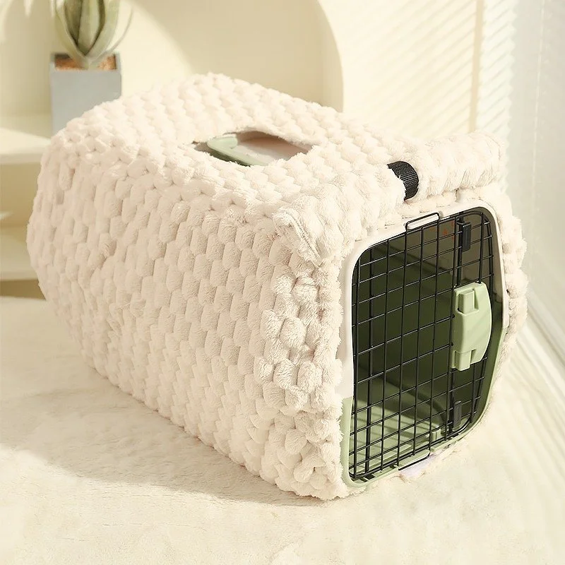 Cozy Winter Thermal Cover for Cat Carriers