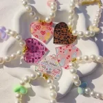Elegant Freshwater Pearl Chain Necklace for Dogs & Cats - Perfect Wedding & Love Gift