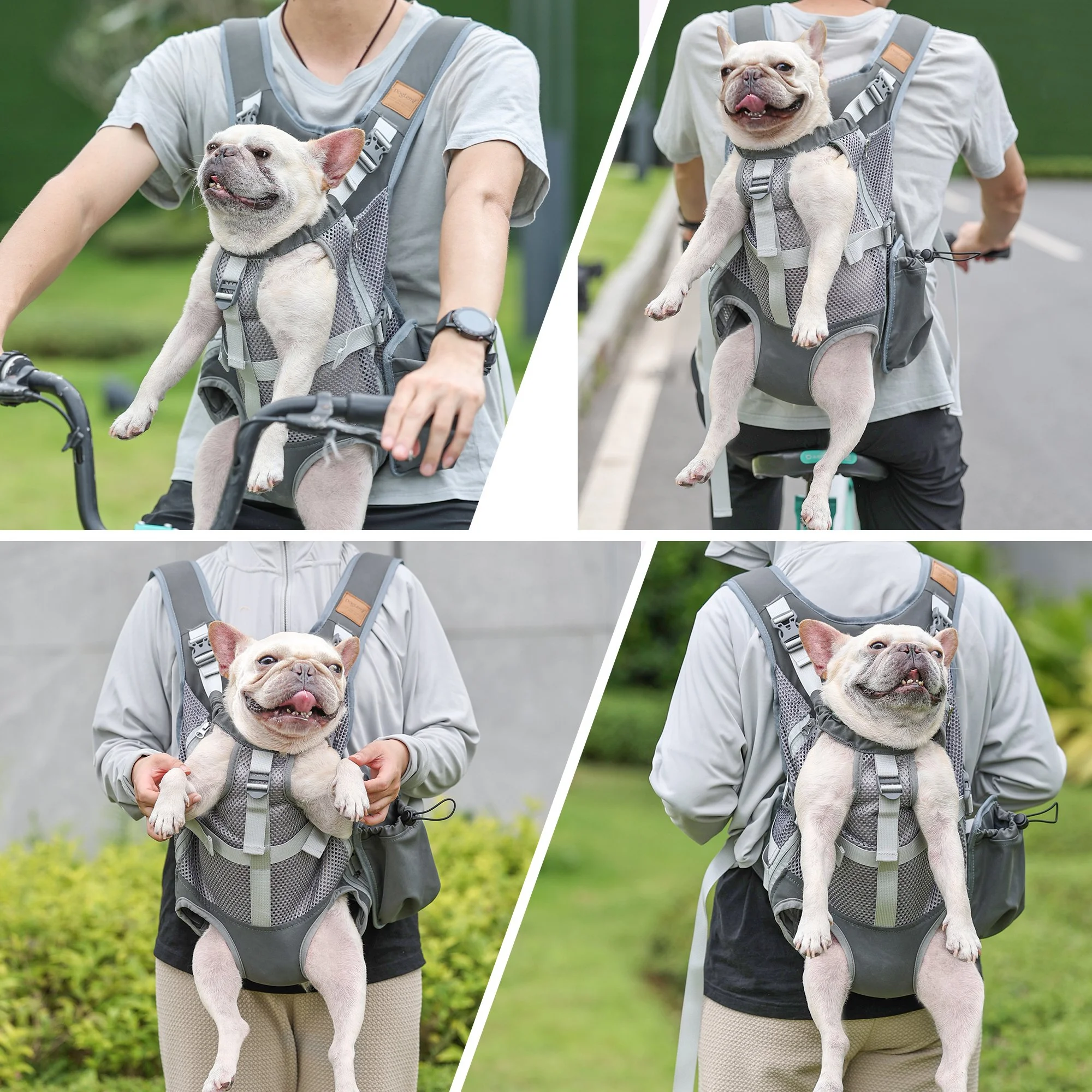 Breathable Hands-Free Dog Carrier Backpack