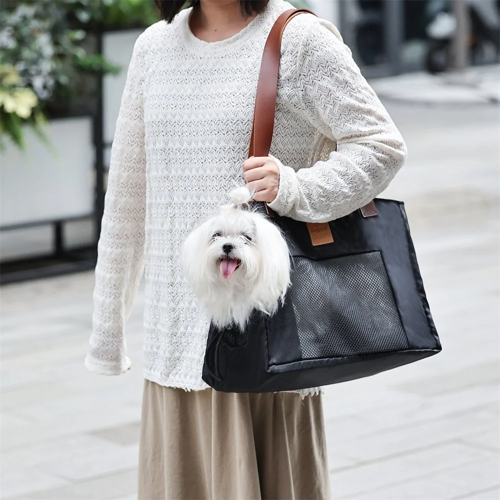 Portable Breathable Pet Carrier for Small Dogs and Cats