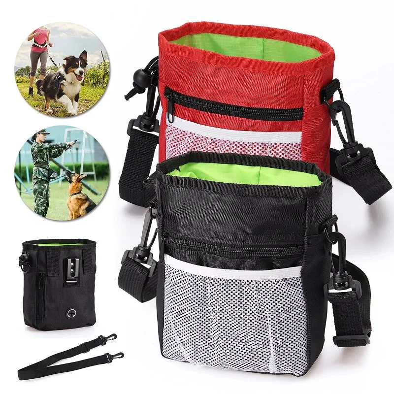 Pet Training Treat Pouch Crossbody Bag for Dogs