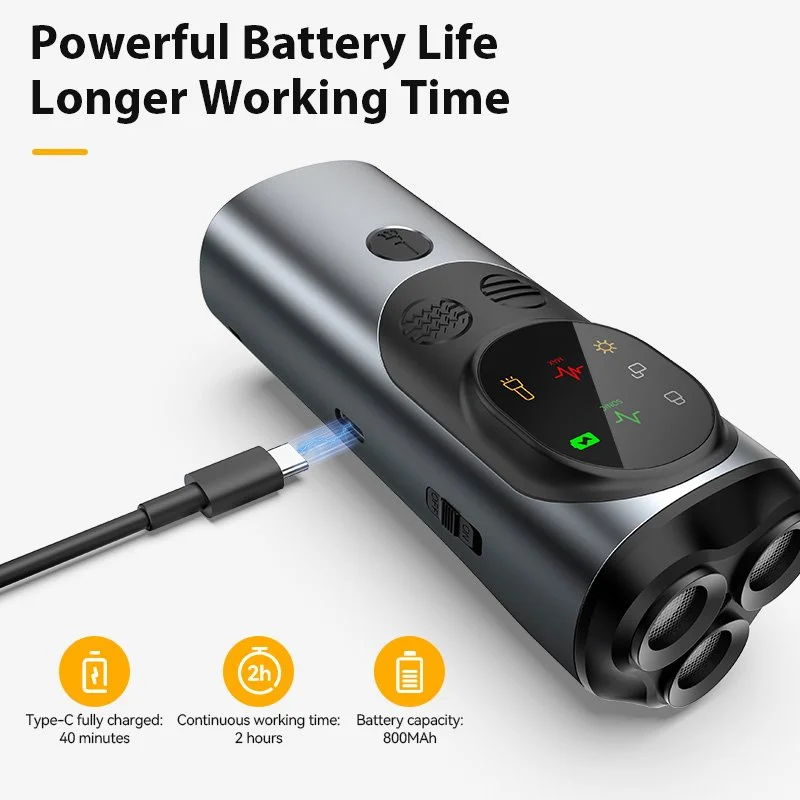 Ultrasonic Dog Repeller with LED Flashlight
