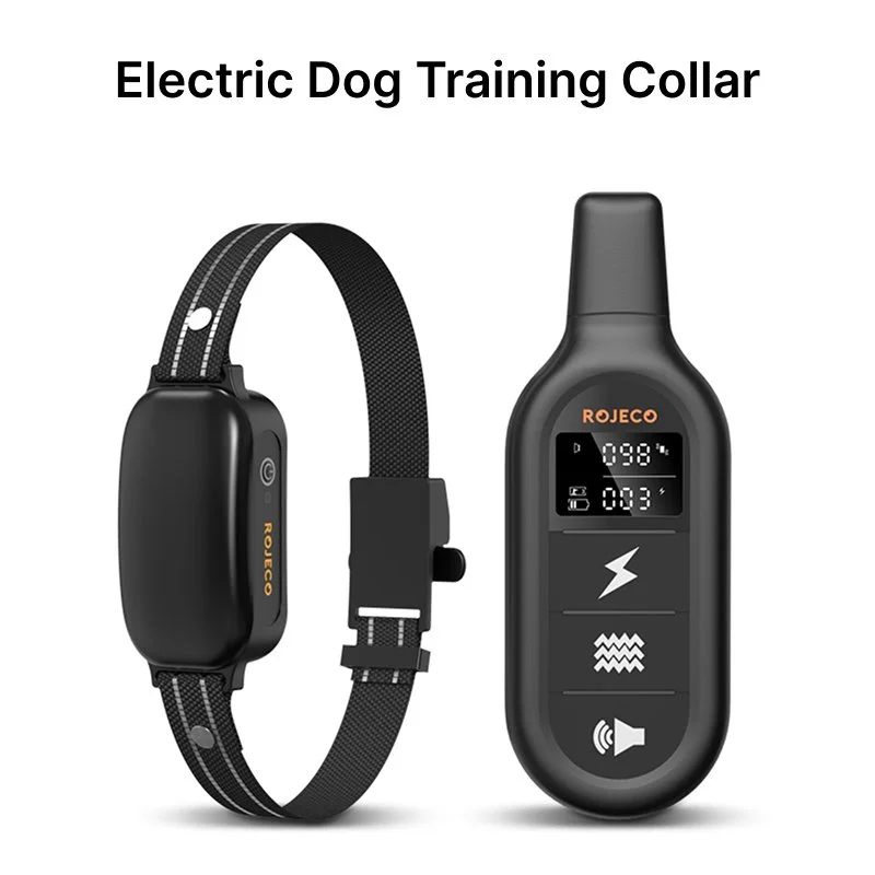Electric Dog Training Collar with Remote Control, Waterproof, Vibrator, and Shock Modes