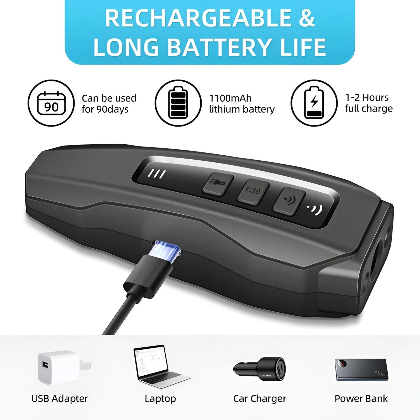 Ultrasonic Dog Repeller & Training Device