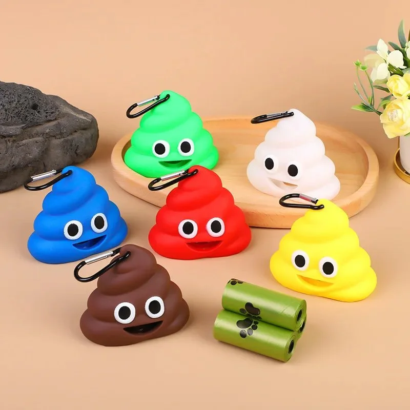 Portable Dog Poop Bag Holder with Clip