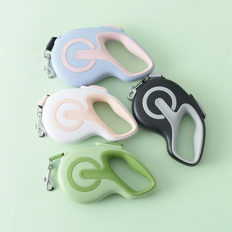 Durable Reflective Retractable Dog Leash for Small & Medium Dogs - 10ft & 16ft