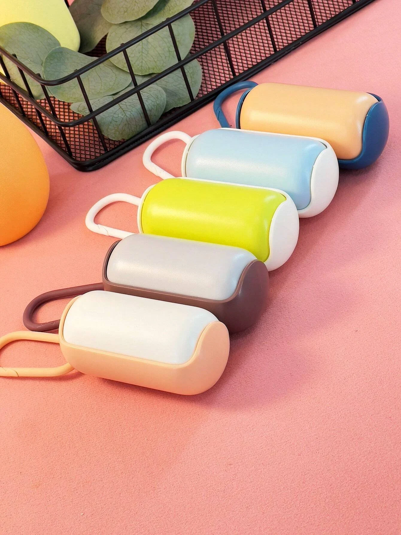 Compact Dog Poop Bag Dispenser with Clip and Leak-Proof Waste Bags
