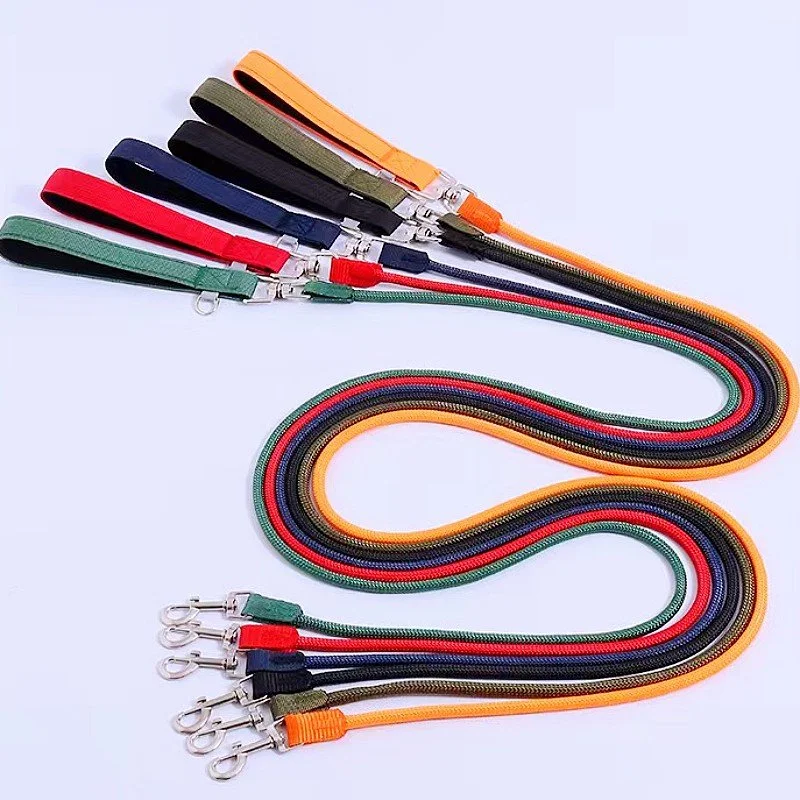 Durable Nylon Dog Leash – Comfortable Grip, 2M Long, for All Dog Sizes