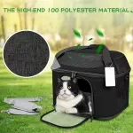 Large Pet Carrier Backpack for Cats & Small Dogs - Airline Approved Travel Bag
