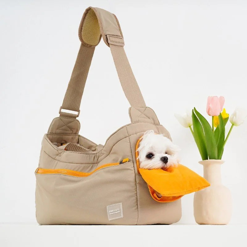 Portable Pet Carrier Shoulder Bag for Small and Medium Dogs