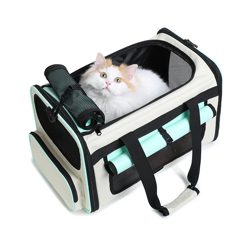 Soft-Sided Cat and Dog Travel Carrier - Airline Approved Pet Bag